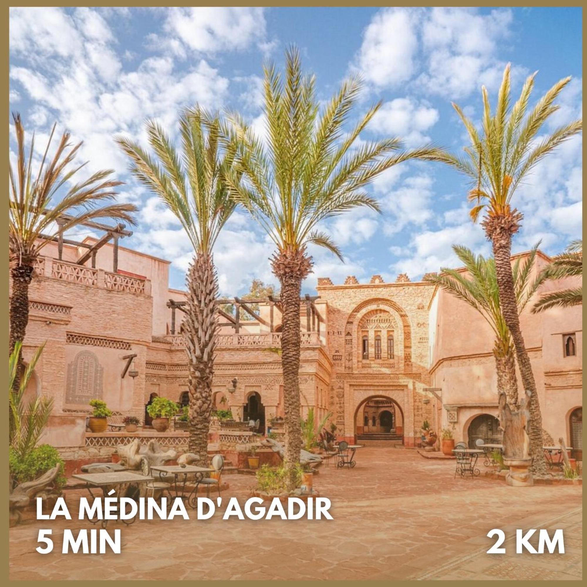 La Casa Boheme - Cozy Bohemian Retreat In Agadir Lejlighed Eksteriør billede